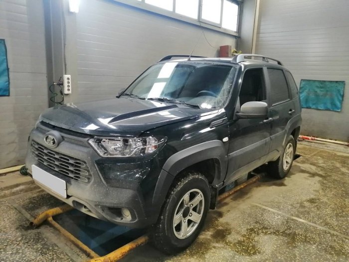 Установка ГБО на Lada Niva 2023 г., ГБО 4 поколения, пропан Landi Renzo (Италия), двигатель 1.7 л. 4 цилиндра