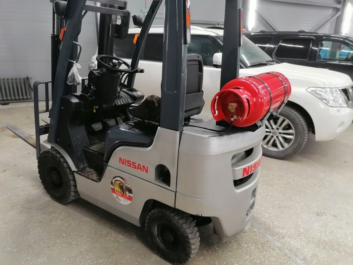 Установка ГБО на погрузчик Nissan 2019г., ГБО 2 поколения, пропан Lovato (Италия)