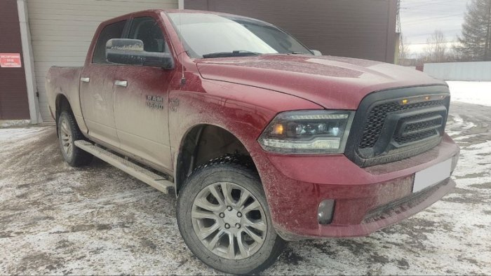 Установка ГБО на Dodge RAM 1500 2014 г., ГБО 4 поколения, пропан  OMVL (Италия), двигатель 5.7 л. 8 цилиндров
