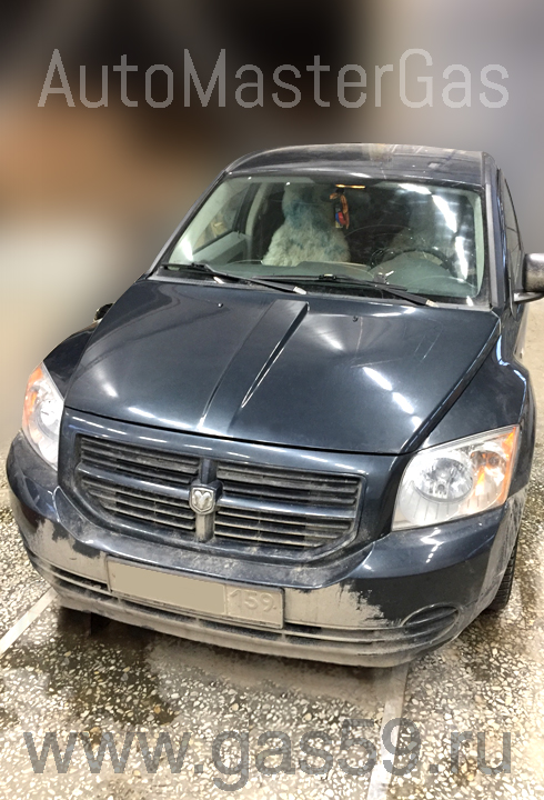 Установка ГБО на Dodge Caliber, ГБО 4 поколения LANDI RENZO, баллон на 80л