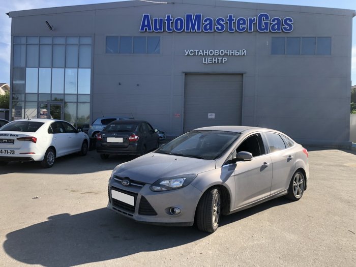Установка ГБО на Ford Focus 2011г., ГБО 4 поколения, метан Digitronic (Италия), двигатель 1.6л. 4 цилиндра