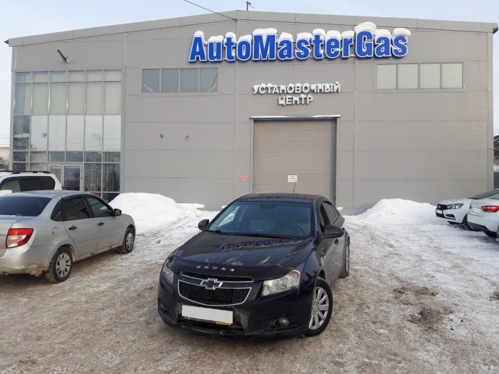 Установка ГБО на Chevrolet Cruze 2012г., ГБО 4 поколения, пропан LANDIRENZO (Италия), двигатель 1.6л. 4 цилиндра