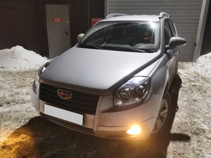 Установка ГБО 4 поколения на Geely Emgrand X7 2015г., пропан LANDIRENZO (Италия), двигатель 2.4л. 4 цилиндра