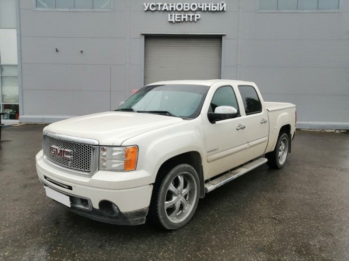 Установка ГБО на GMC Sierra 2012., ГБО 4 поколения, пропан 4SAVE (Польша), двигатель 6,2 л. 8 цилиндров