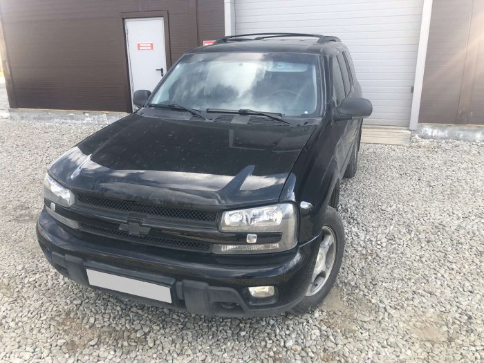 Установка ГБО на Chevrolet TrailBlazer  2008г., ГБО 4 поколения, пропан 4SAVE (Польша), двигатель 4.2л. 6 цилиндров