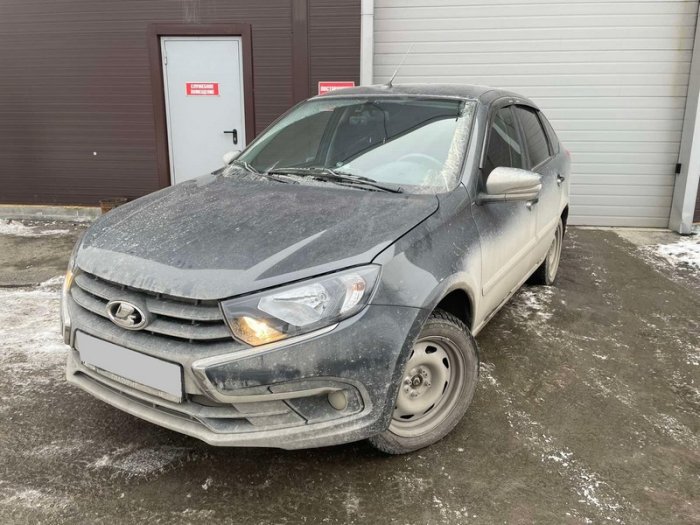 Установка ГБО на Lada Granta 2021 г., ГБО 4 поколения, пропан 4SAVE (Польша), двигатель 1.6л. 4 цилиндра