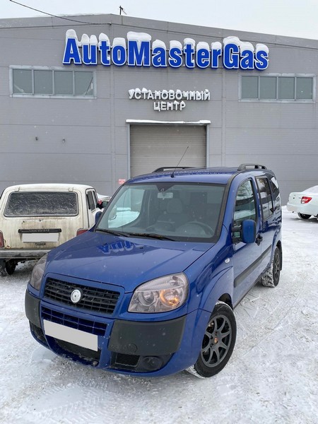 Установка ГБО на Fiat Doblo 2008 г., ГБО 4 поколения, пропан 4SAVE (Польша), двигатель 1.4 л. 4 цилиндра