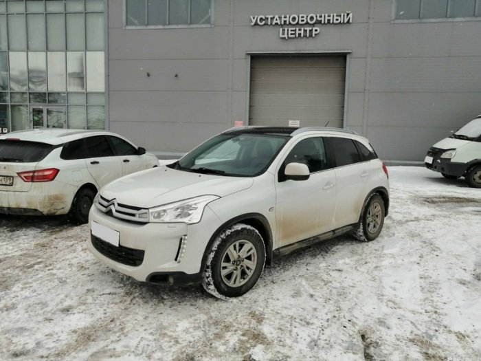 Установка ГБО на Citroen C4 Aircross 2012 г, ГБО 4 поколения, пропан 4Save (Польша), двигатель 2,0 л. 4 цилиндра
