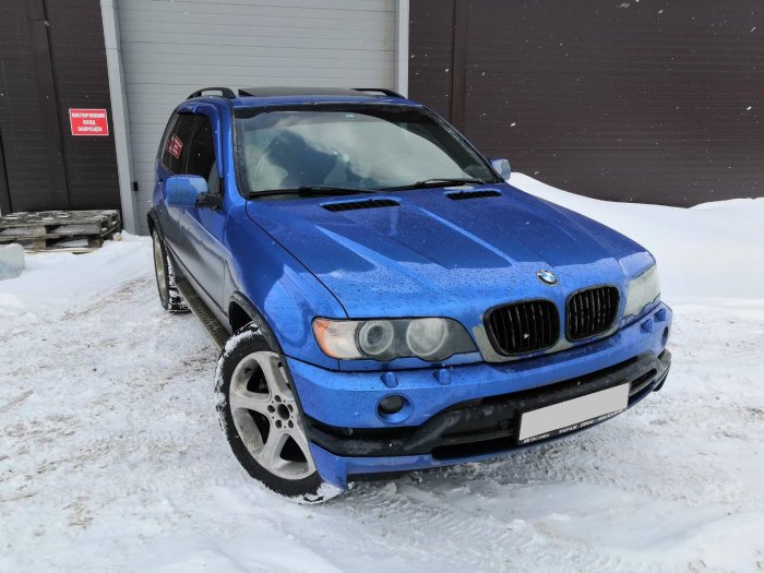 Установка ГБО на BMW X5 2002г., ГБО 4 поколения, пропане AEB (Турция), двигатель 4.6л. 8 цилиндров