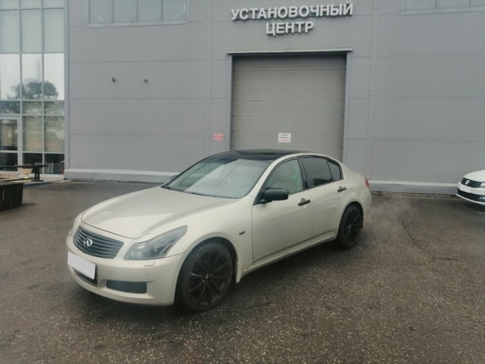Установка ГБО на Infiniti G35 2008 г., ГБО 4 поколения, пропан LANDI RENZO (Италия), двигатель 3.5 л. 6 цилиндров