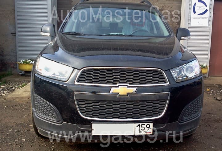 Установка ГБО на Chevrolet Captiva LS 2.4, ГБО 4 поколения BRC P&D, с баллоном 100 литров