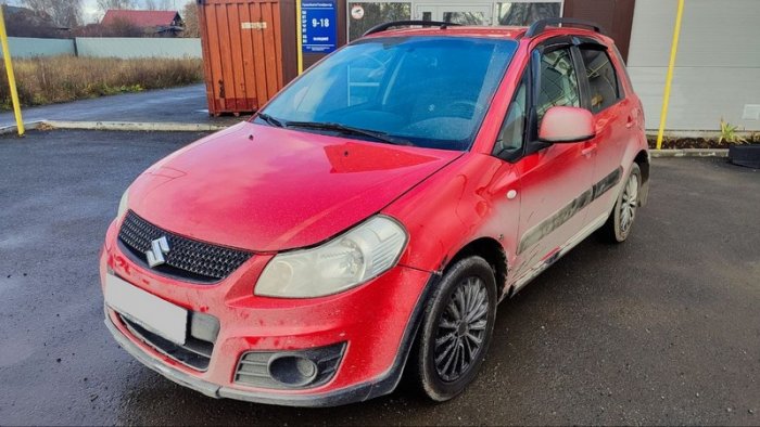 Установка ГБО на Suzuki SX4 2012 г., ГБО 4 поколения, пропан  EuropeGas (Польша) , двигатель 1.6 л. 4 цилиндра