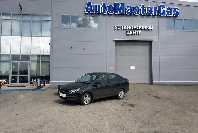 Установка ГБО на Lada Granta  2021г., ГБО 4 поколения, пропан LANDI RENZO (Италия), двигатель 1.6л. 4 цилиндра