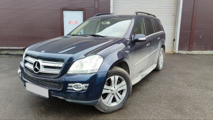 Установка ГБО на Mercedes-Benz  GL500 2006 г., ГБО 4 поколения, пропан OMVL (Италия), двигатель 5,5 л. 8 цилиндров