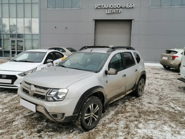 Установка ГБО на Renault Duster 2018г., ГБО 4 поколения, пропан LANDI RENZO (Италия), двигатель 1.6 л. 4 цилиндра