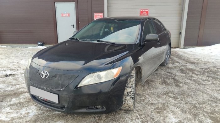 Установка ГБО на Toyota Camry  2008 г., ГБО 4 поколения, пропан OMVL (Италия), двигатель 3.5 л. 6 цилиндров