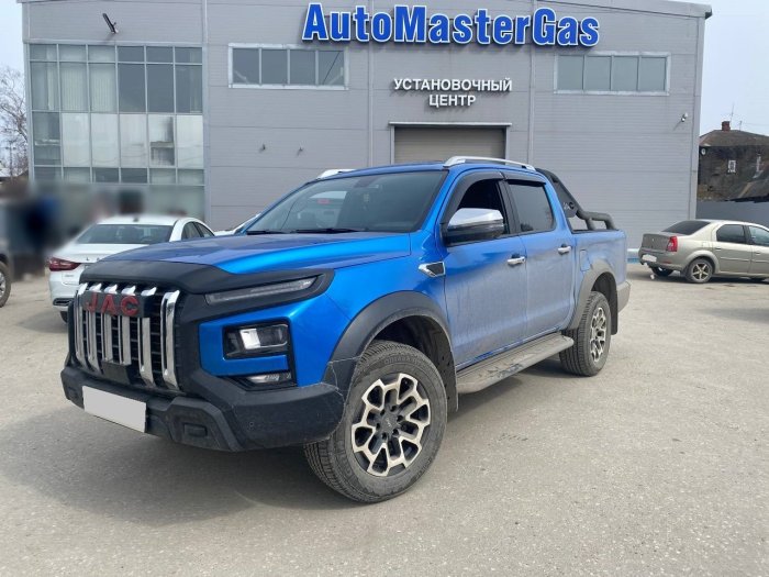 Установка ГБО на JAC T9 2024 г., ГБО 4 поколения, пропан EuropeGas (Польша), двигатель 2,0 л. 4 цилиндра