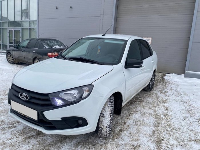 Установка ГБО на Lada Granta 2024 г., ГБО 4 поколения, пропан OMVL (Турция), двигатель 1.6 л. 4 цилиндра