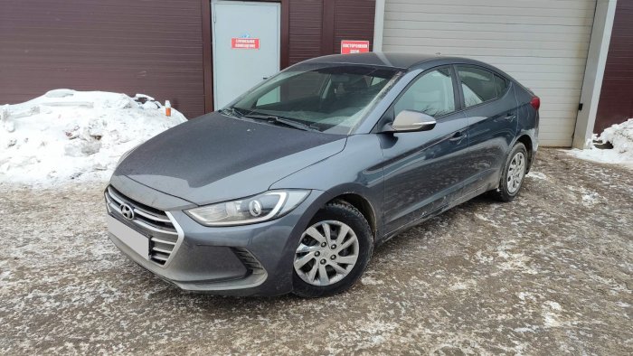 Установка ГБО на Hyundai Elantra 2018г, ГБО 4 поколения, пропан 4SAVE (Польша), двигатель 1.6 л. 4 цилиндра