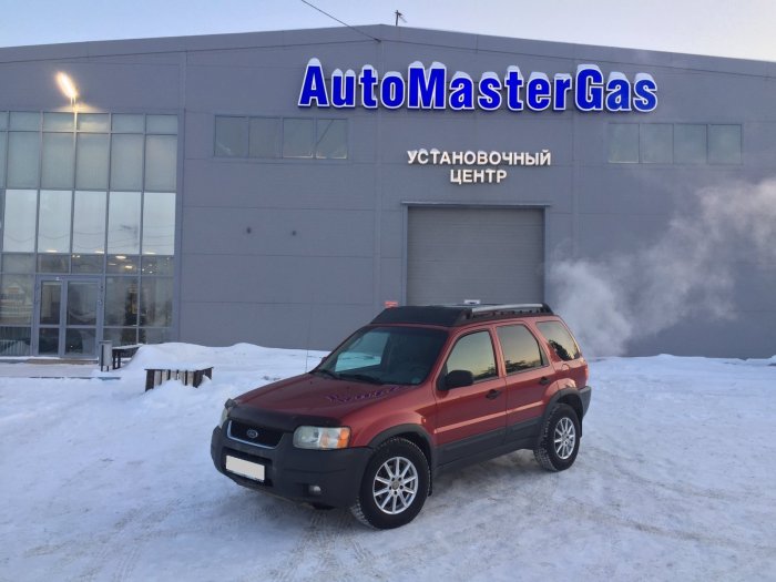 Установка ГБО на Ford Escape, ГБО 4 поколения, пропан OMVL (Турция), двигатель 3.0л. 6 цилиндров