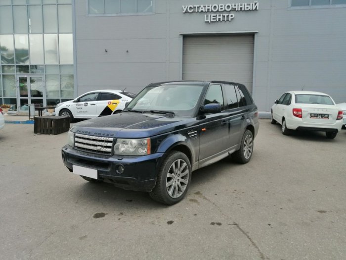 ГБО 4 поколения на Range Rover Sport 2006 г., пропан 4SAVE (Польша), двигатель 4.2 л. 8 цилиндров