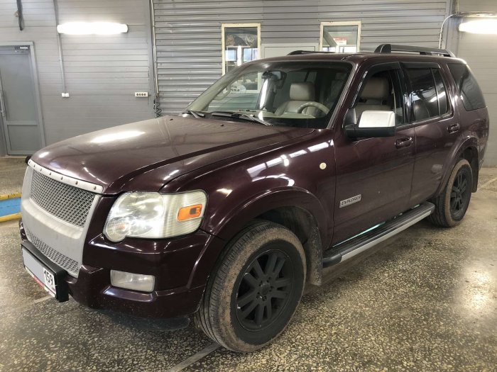 Установка ГБО на Ford Explorer 2008г., ГБО 4 поколения, пропан 4SAVE (Польша), двигатель 4.0л. 6 цилиндров