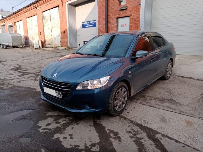 Установка ГБО на Peugeot 301 2013г., ГБО 4 поколения, пропан LANDIRENZO (Италия), двигатель 1.6л. 4 цилиндра