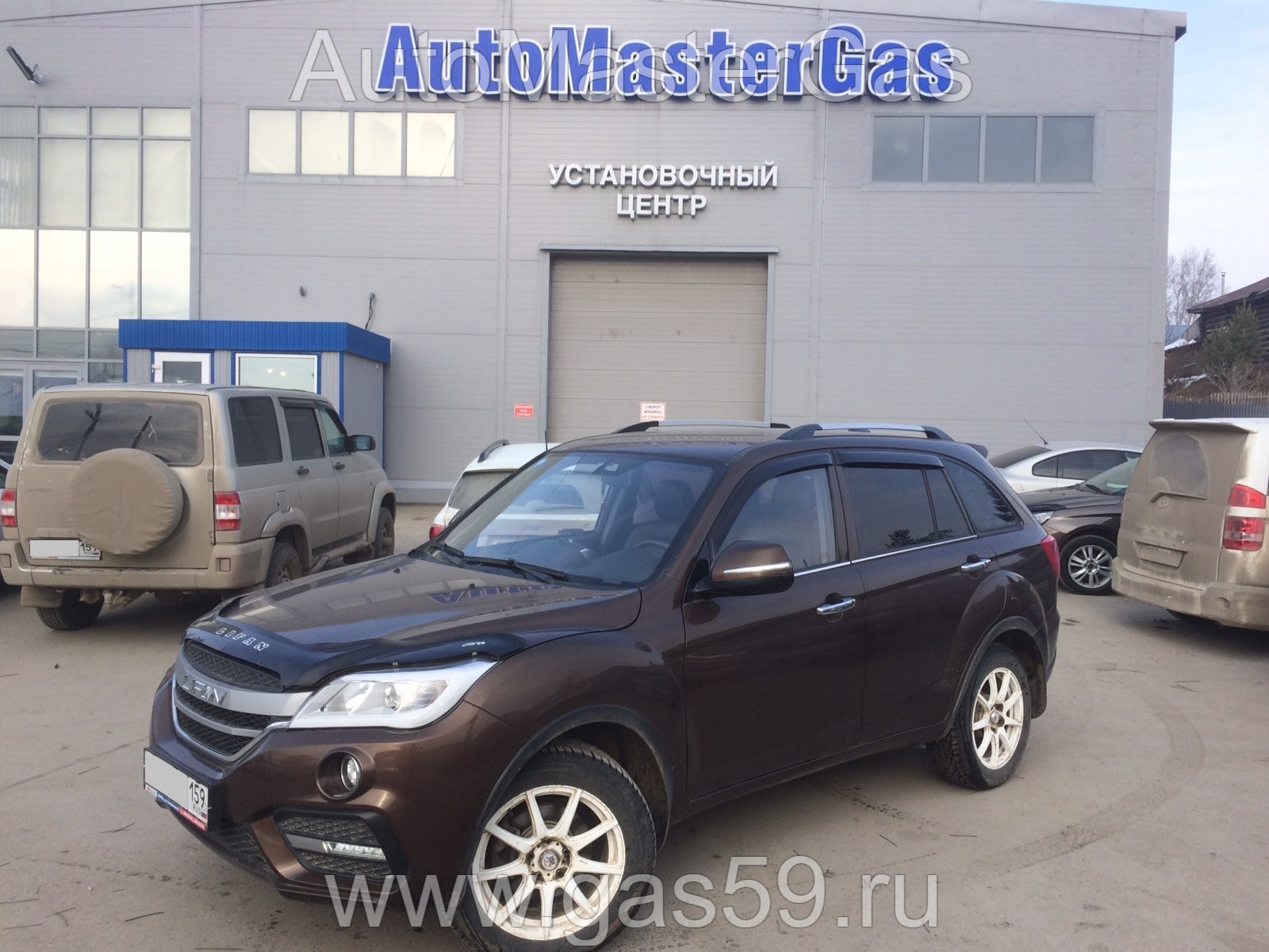 Установка ГБО на Lifan X60 2017г., ГБО 4 поколения, пропан LANDIRENZO (Италия), двигатель 1.8л. 4 цилиндра