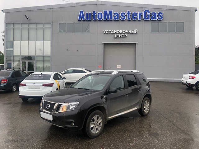 Установка ГБО на Nissan Terrano 2019г., ГБО 4 поколения, пропан LANDI RENZO (Италия), двигатель 2.0л. 4 цилиндра