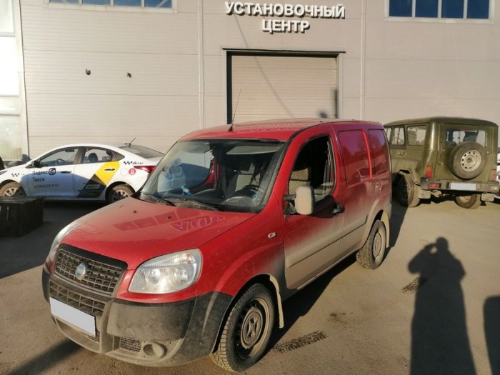 Установка ГБО на Fiat Doblo 2007г., ГБО 4 поколения, пропан LANDI RENZO (Италия), двигатель 1.4 л. 4 цилиндра