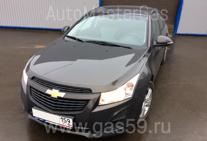 Установка ГБО на Chevrolet Cruze 1.4, ГБО 4 поколения LANDIRENZO, с тороидальным баллоном на 53 л.