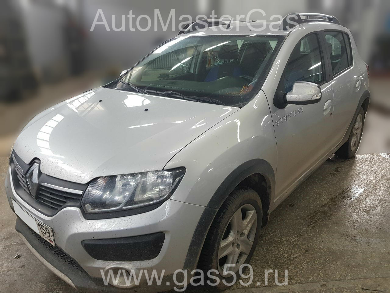 Установка ГБО на Renault Sandero 2017г., ГБО 4 поколения, пропан LANDIRENZO (Италия), двигатель 1.6л. 4 цилиндра