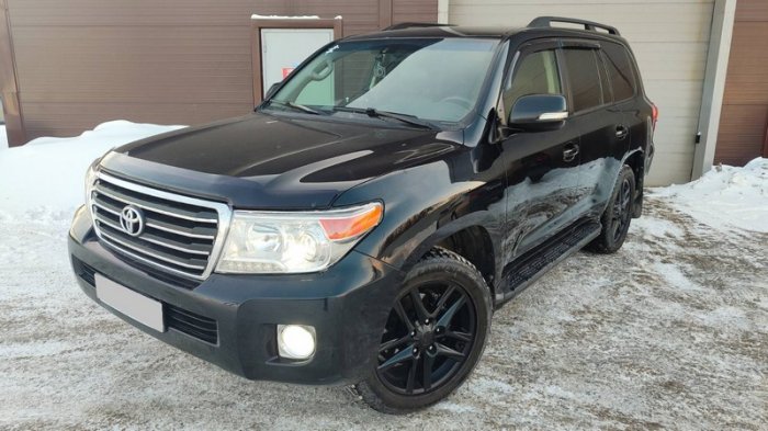 Установка ГБО на Toyota Land Cruiser 2014 г., ГБО 4 поколения, пропан 4SAVE (Польша), двигатель 4.0 л. 6 цилиндров