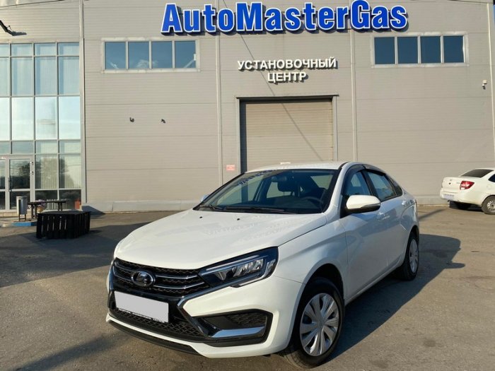 Установка ГБО на Lada Vesta 2023 г., ГБО 4 поколения, пропан 4SAVE (Польша), двигатель 1.6 л. 4 цилиндра