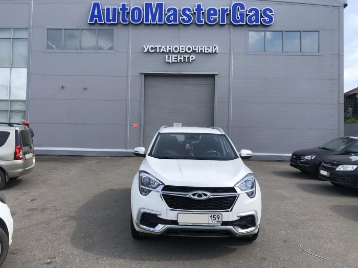 Установка ГБО на Chery Tiggo 2019г., ГБО 4 поколения, метан LANDIRENZO (Италия), двигатель 1.8л. 4 цилиндра