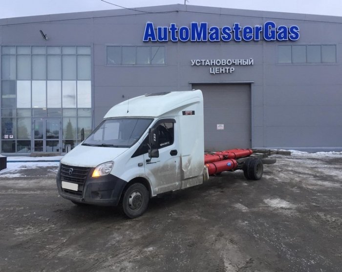 Установка ГБО на Газель 3302 2019 г., ГБО 4 поколения, метан LANDI RENZO (Италия), ДВС 3.8 л. 6 цилиндров