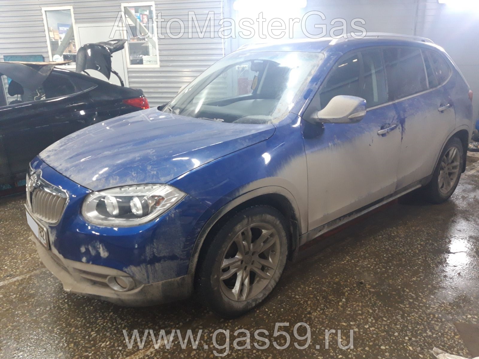 Установка ГБО на Brilliance China Auto 2015г., ГБО 4 поколения, пропан LANDIRENZO (Италия), двигатель 1.6л. 4 цилиндра