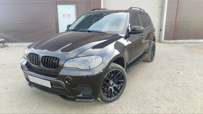 Установка ГБО на BMW X5 2008г., ГБО 4 поколения, пропан OMVL (Турция), двигатель 3.0 л. 6 цилиндров