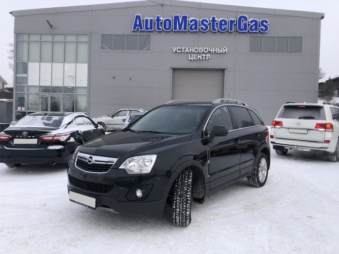 Установка ГБО на Opel Antara 2012г., ГБО 4 поколения, пропан LANDI RENZO (Италия), двигатель 2.4л. 4 цилиндра