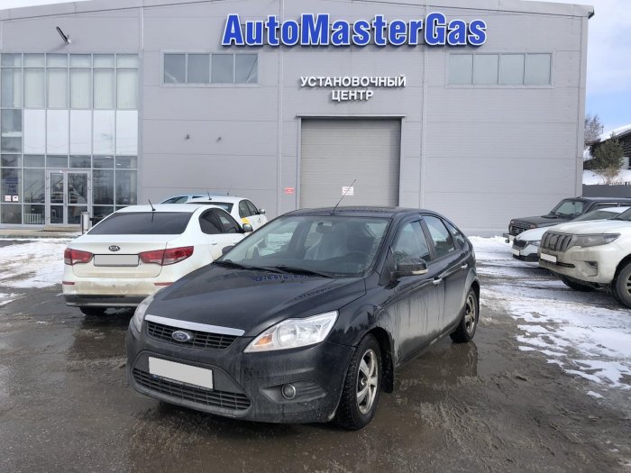 Установка ГБО на Ford Focus 2010г., ГБО 4 поколения, пропан LANDI RENZO (Италия), двигатель 1.6л. 4 цилиндра