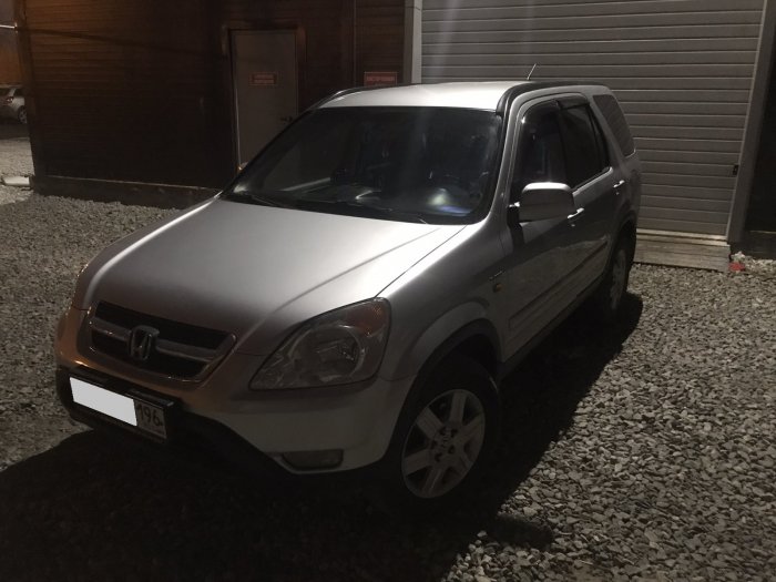 Установка ГБО на Honda CR-V 2002г., ГБО 4 поколения, пропан LANDIRENZO (Италия), двигатель 2.0л. 4 цилиндра