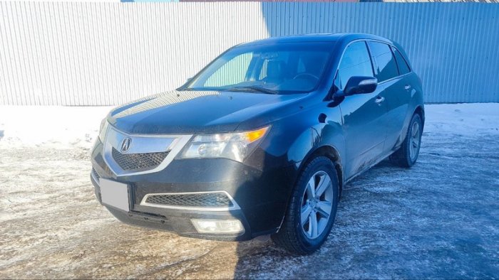 Установка ГБО на  Acura MDX 2011 г., ГБО 4 поколения, пропан OMVL ( Италия), двигатель 3.5 л. 6 цилиндров