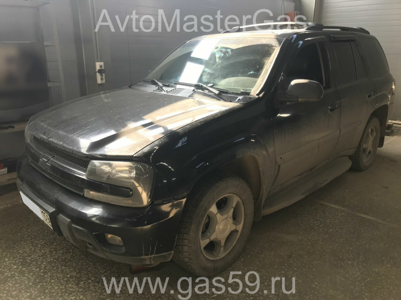 Установка ГБО на Chevrolet TrailBlazer 2005г., ГБО 4 поколения, пропан LANDIRENZO (Италия), двигатель 4.2л. 6 цилиндров