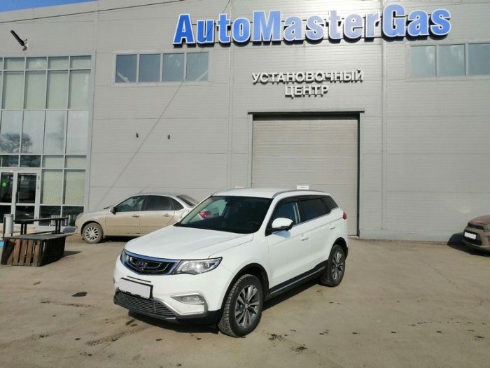 Установка ГБО на Geely Atlas 2021 г., ГБО 4 поколения, пропан OMVL (Турция), ДВС 2.4 л. 4 цилиндра