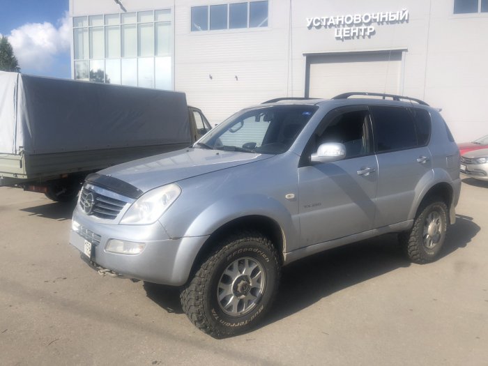 Установка ГБО на SsangYong Rexton 2007г., ГБО 4 поколения, пропан LANDIRENZO (Италия), двигатель 2.3л. 4 цилиндра