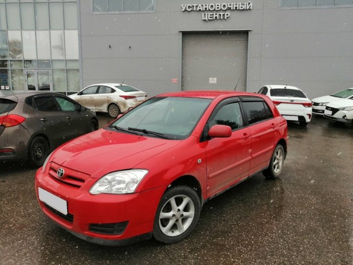 Установка ГБО на Toyota Corolla 2004 г., ГБО 4 поколения, пропан OMVL (Италия), двигатель 1.4 л. 4 цилиндра