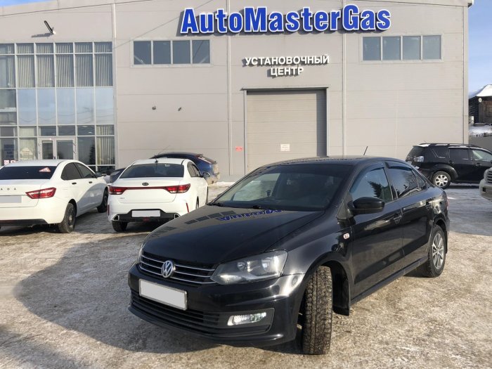 Установка ГБО на Volkswagen Polo 2015г., ГБО 4 поколения, пропан AEB (Турция), двигатель 1.6л. 4 цилиндра