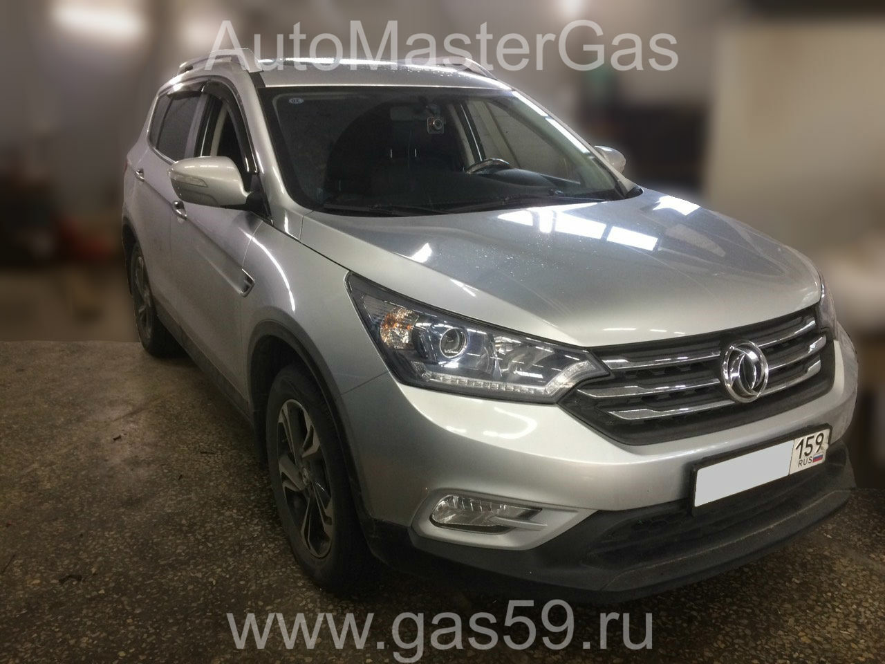 Установка ГБО на DongFeng AX7 2018г., ГБО 4 поколения, пропан LANDIRENZO (Италия), двигатель 2.0л. 4 цилиндра