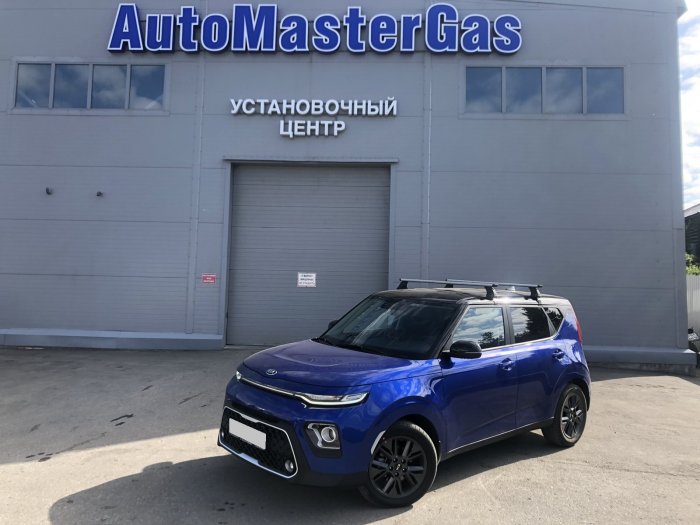 Установка ГБО на Kia Soul 2021г., ГБО 4 поколения, пропан LANDI RENZO (Италия), двигатель 1.6л. 4 цилиндра