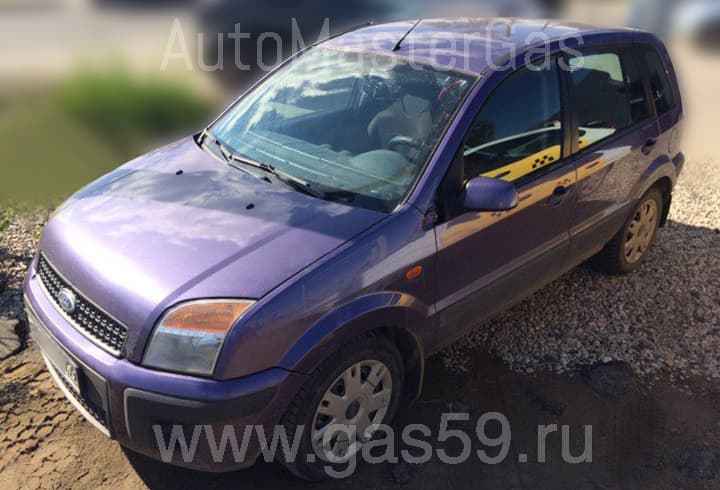 Установка ГБО на Ford Fusion 1.4, ГБО 4 поколения LANDIRENZO (Италия), с тороидальным баллоном на 42 л.